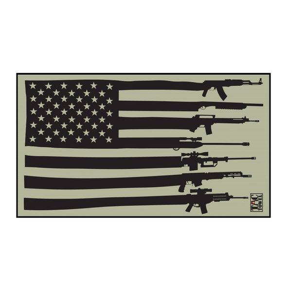 American Gun Flag Tac Towel